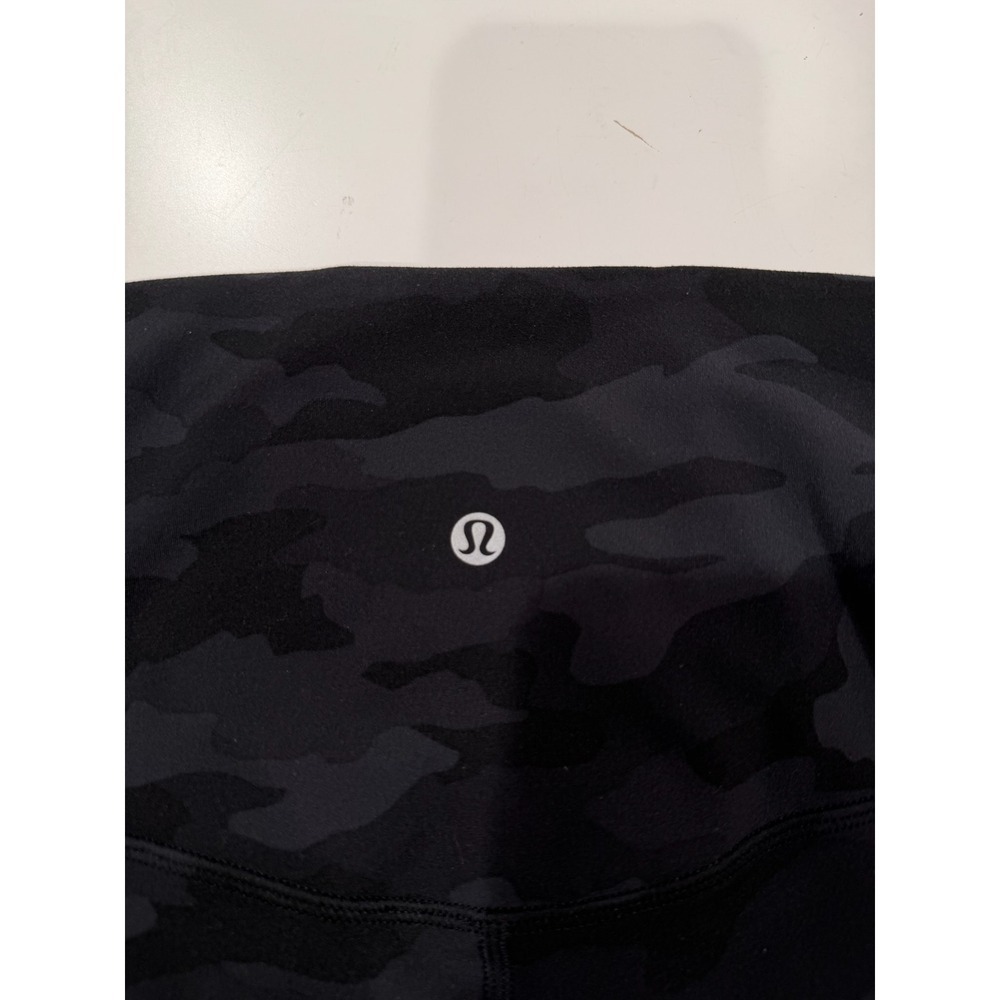 Lululemon Fast and Free High Rise Tight 25 Heritage 365 Camo Deep Coal Multi 6 - Picture 7 of 7